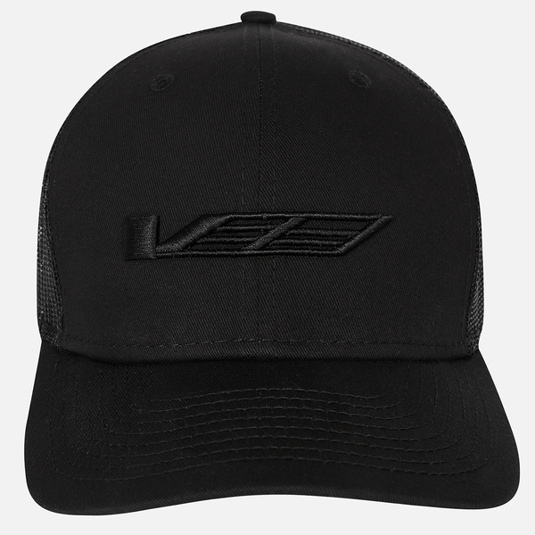 V-series Trucker Hat - Black